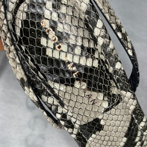 Good American size 9 sling back 3 inch heels $30 - Picture 3 of 12